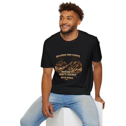 Oklahoma Pony Express Relay Kings Shirt – Bounce Don't Count– Pony Express Inspired Apparel