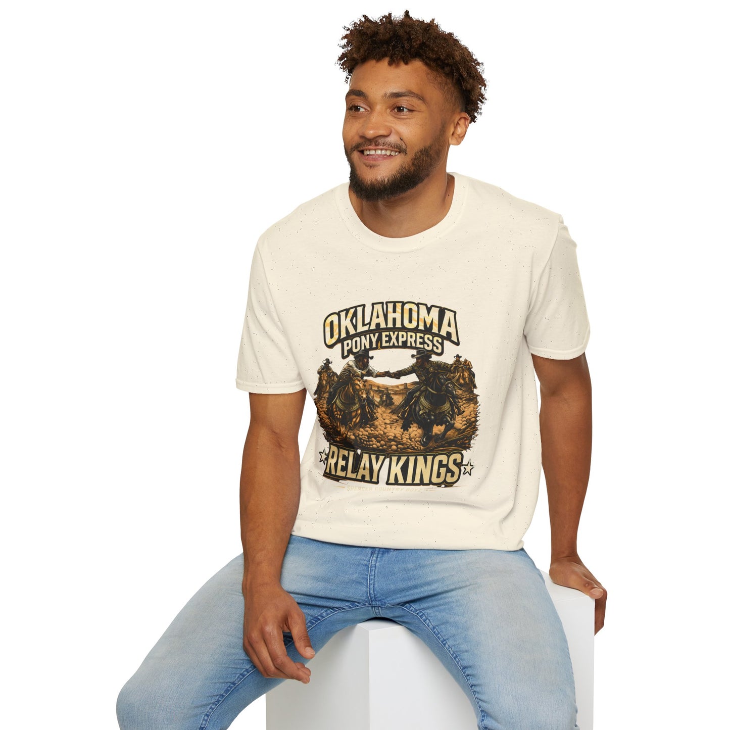 Pony Express Relay Kings Shirt – Western Rodeo Cowboy  Tee – Spencer Country Boyz Series