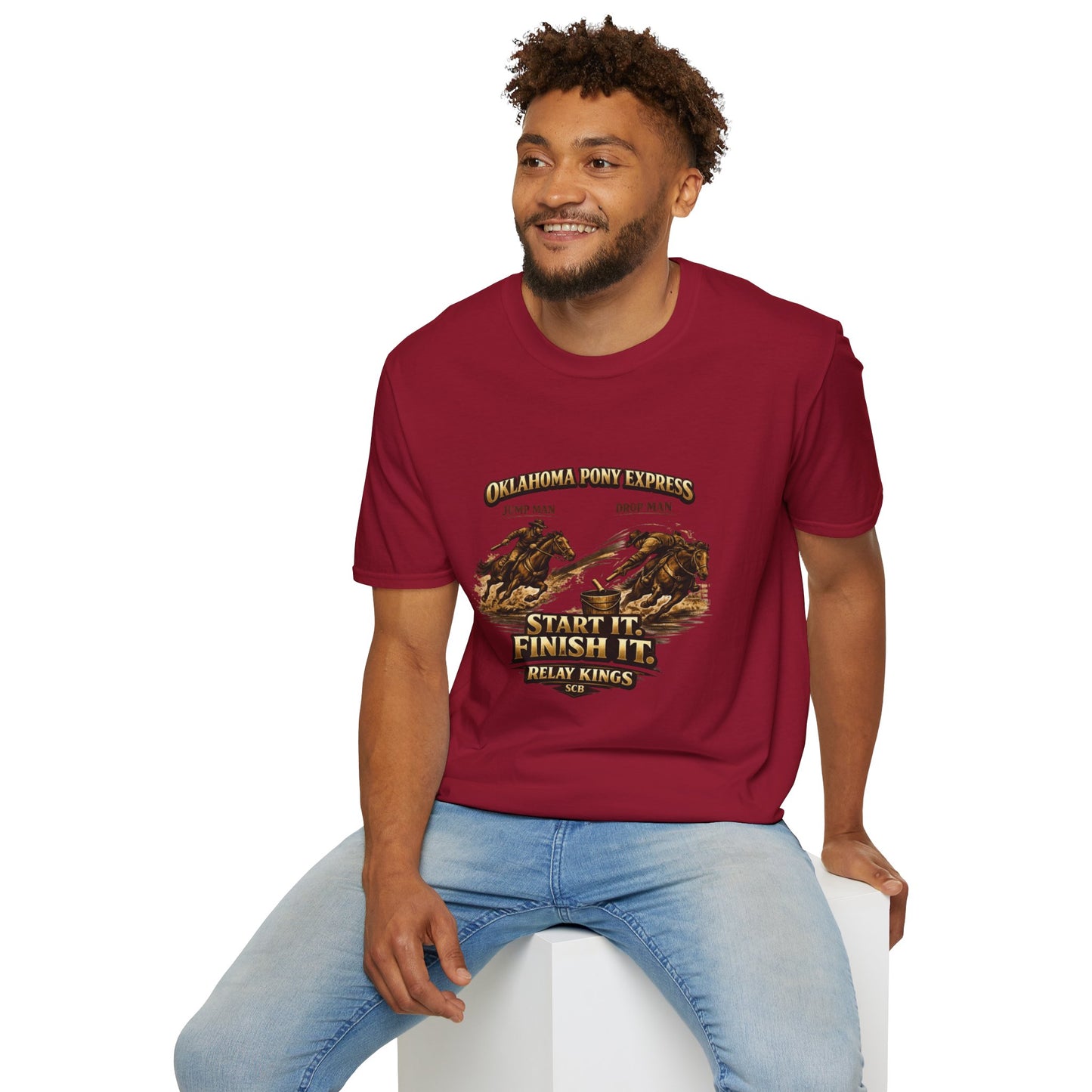 Oklahoma Pony Express Relay Kings Shirt – Start it finish it– Pony Express Inspired Apparel