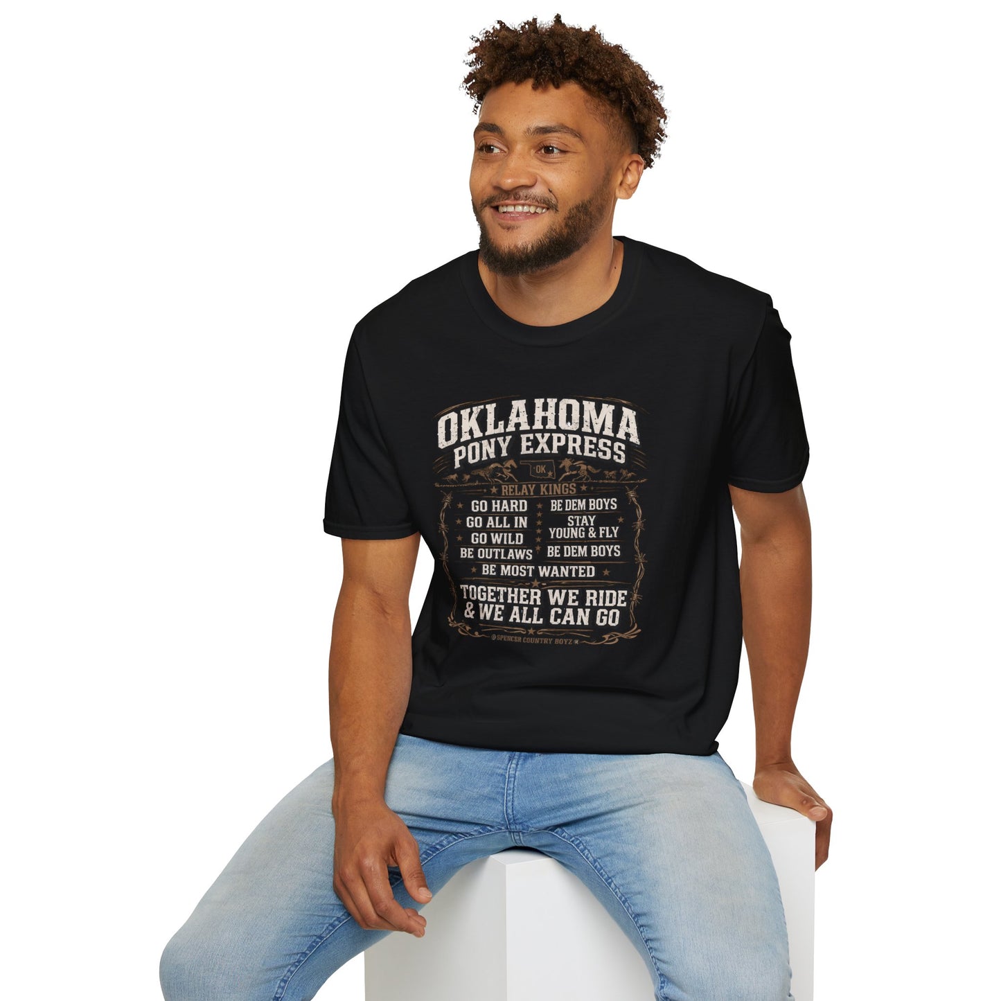 Oklahoma Pony Express Relay Kings Roster Shirt – Team Roster– Pony Express Inspired Apparel