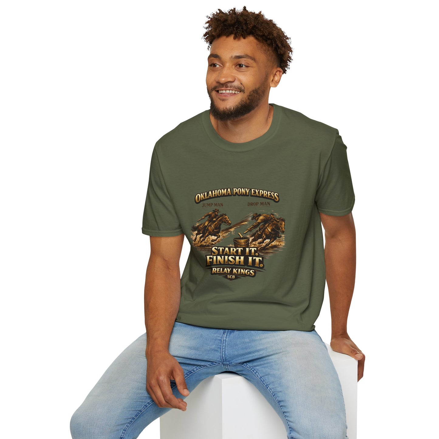 Oklahoma Pony Express Relay Kings Shirt – Start it finish it– Pony Express Inspired Apparel