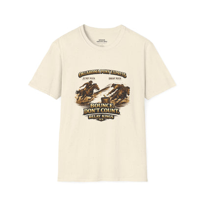 Oklahoma Pony Express Relay Kings Shirt – Bounce Don't Count– Pony Express Inspired Apparel