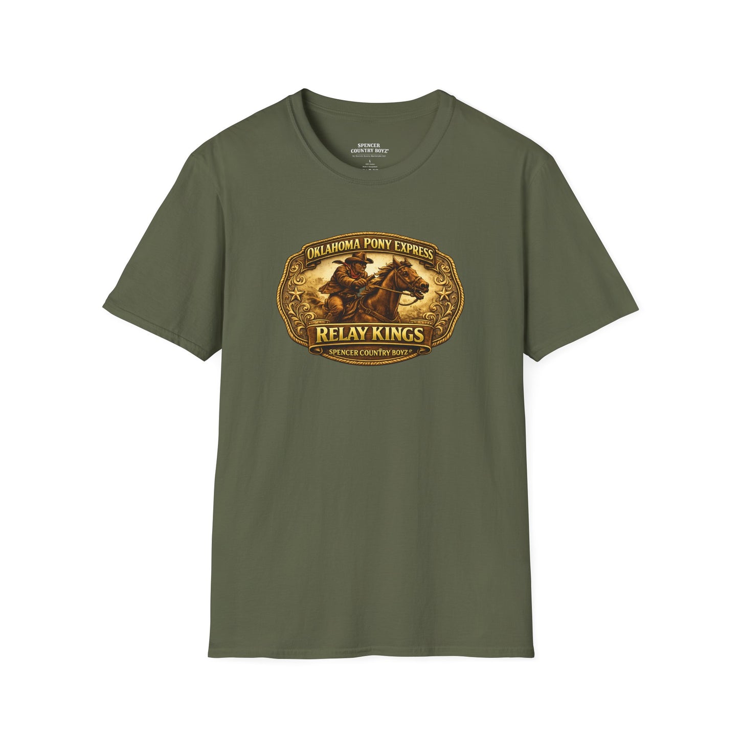 Oklahoma Pony Express Relay Kings Buckle Shirt – Start it finish it– Pony Express Inspired Apparel