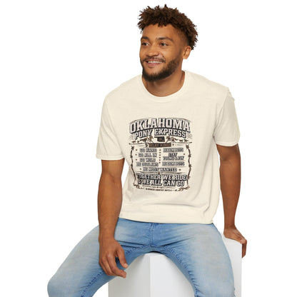 Oklahoma Pony Express Relay Kings Roster Shirt – Team Roster– Pony Express Inspired Apparel