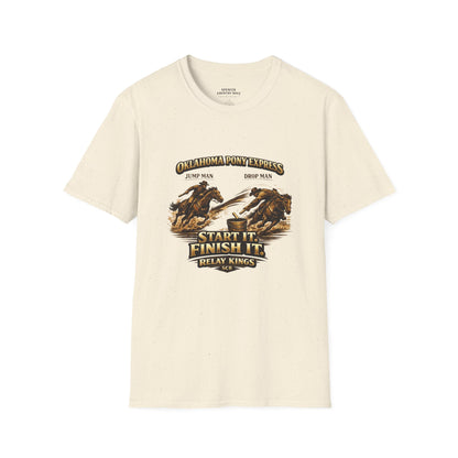 Oklahoma Pony Express Relay Kings Shirt – Start it finish it– Pony Express Inspired Apparel