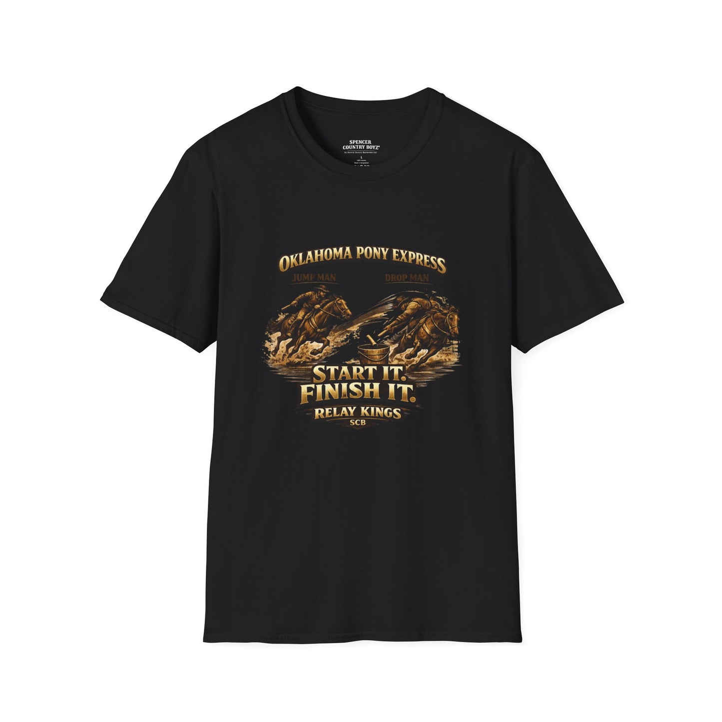 Oklahoma Pony Express Relay Kings Shirt – Start it finish it– Pony Express Inspired Apparel