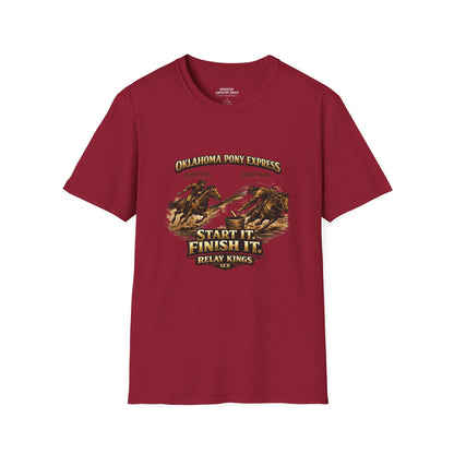 Oklahoma Pony Express Relay Kings Shirt – Start it finish it– Pony Express Inspired Apparel